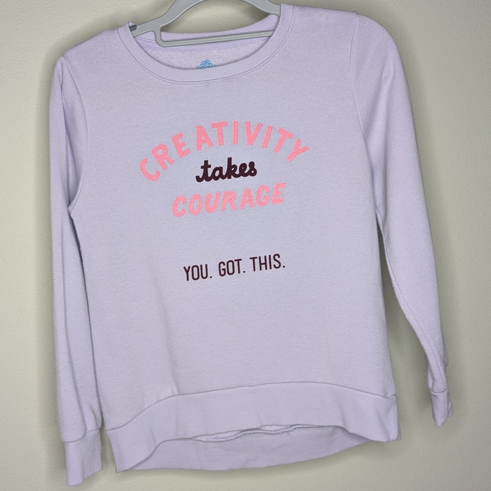 Inspire Kids White Sweatshirt